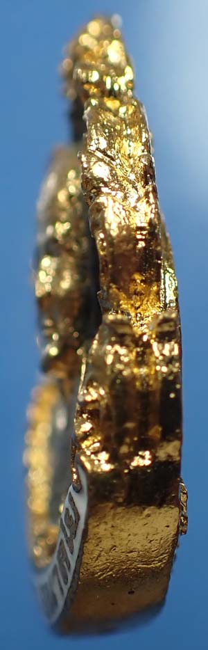 เหรียญหล่อหลวงปู่ขาว วัดถ้ำกลองเพล สภาพแชมป์ประเทศไทยสวยกริ๊บยันกล่อง+บัตรรับรองพระแท้*129