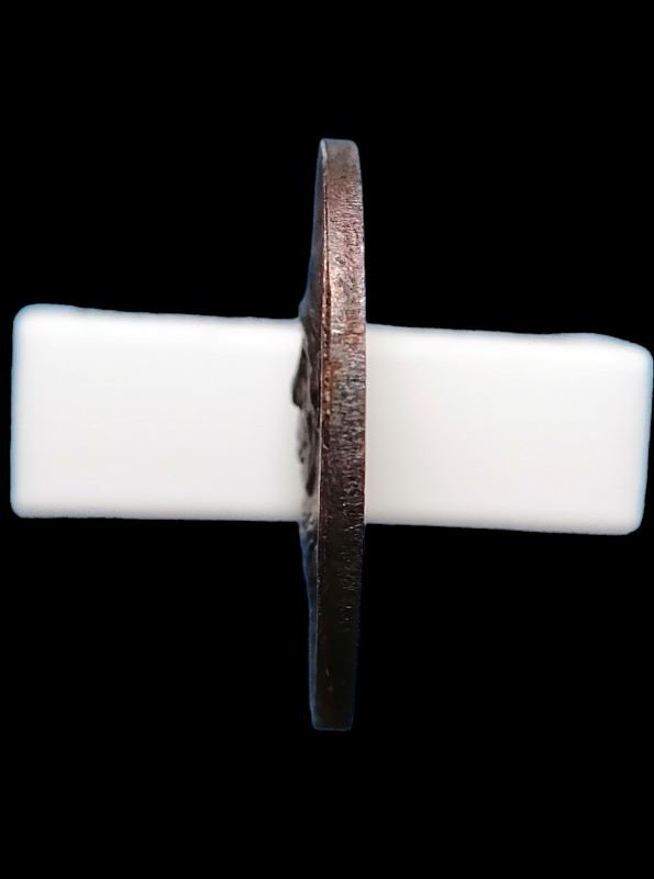 เหรียญหลวงพ่อทองสุข วัดสะพานสูง รุ่นอายุ 80 ปี (รุ่นสุดท้าย หายห่วง) เนื้อทองแดง ปี 2525