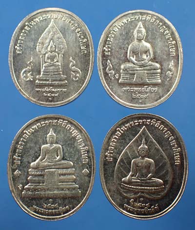 ครบชุด 5 องค์สุดยอดพระพุทธรูปศักดิ์สิทธิ์แห่งประเทศไทย(พระพุทธปัญจภาคี)สวยยันกล่อง+บัตรรับรองพระ*151