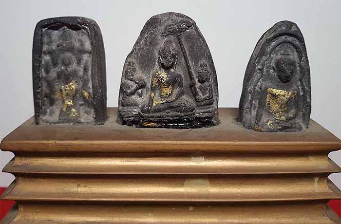 เพชรยอดมงกุฎแห่งพระภูธราวดีปี ๐๖ พระชุดคะแนนครบชุด 3 องค์ ท่านขุนพันธฯ,อ.นำ+บัตรรับรองพระแท้ 3ใบ*209