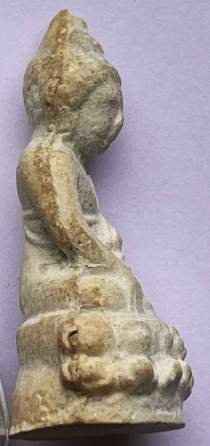 พระกริ่งสิทธิพร วัดขุมข้าว จ.นครนายก เนื้อผง กริ่งดัง เคาะเดียว