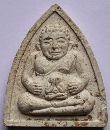 พระชุด3 องค์ เนื้อผง หลวงพ่อลัด วัดนาสร้าง ชุมพร ปี40 เคาะเดียว