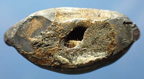 พระพุทธ หลวงพ่อดำ วัดกุฎี ปราจีนบุรี พ.ศ.๒๔๔๓ ตะกั่วลงบรอนซ์ทอง+บัตรรับรองพระแท้*183