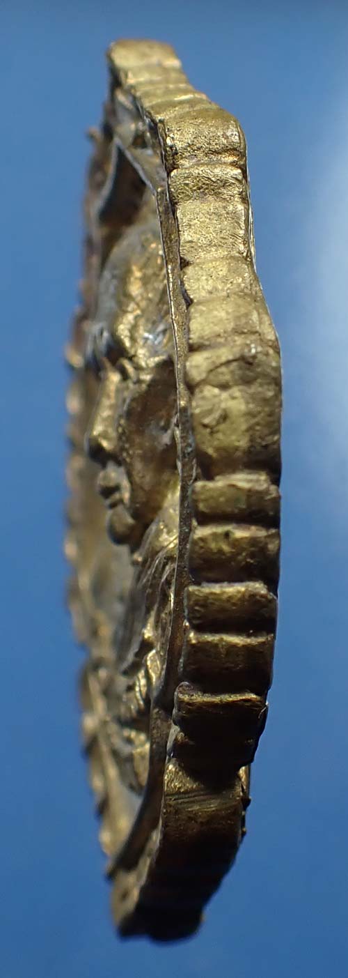 เหรียญหลวงพ่อดำ ร.ศ.๒๐๐ วัดตุยง ปัตตานี+บัตรรับรองพระแท้*291