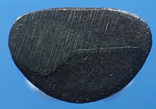 พระชัยวัฒน์ หลวงปู่ชา วัดหนองป่าพง รุ่นแรก นวโลหะกลับดำ สวยกริ๊บสุด ๆ+บัตรรับรองพระแท้*9