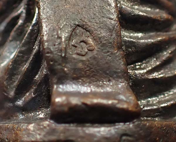 รูปเหมือน หลวงปู่ชา วัดหนองป่าพง รุ่นแรก สภาพแชมป์ประเทศไทย+บัตรรับรองพระแท้*43