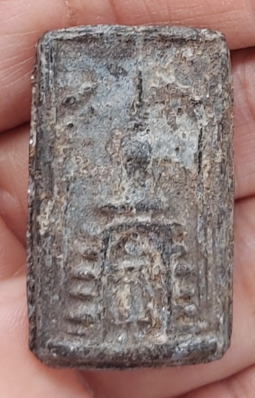 พระกรุวัดท้ายตลาด พิมพ์เจดีย์