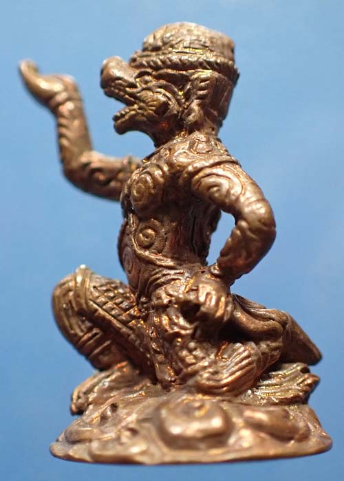 หนุมาน พ่อท่านหลบ สุราษฎร์ธานี สวยกริ๊บ+บัตรรับรองพระแท้*118