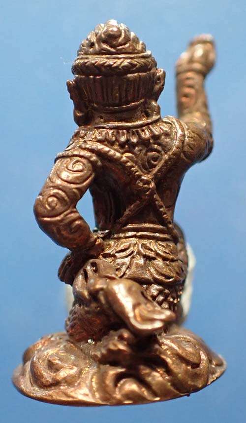 หนุมาน พ่อท่านหลบ สุราษฎร์ธานี สวยกริ๊บ+บัตรรับรองพระแท้*118