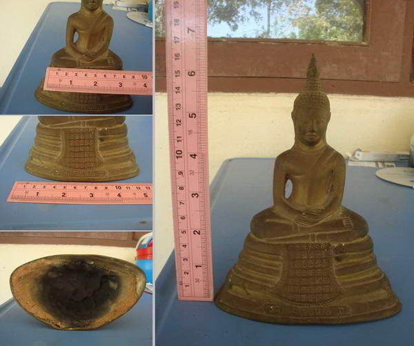 พระบูชาหน้าตัก3นิ้ว หลวงพ่อโสธร จ.ฉะเชิงเทรา ปี2493