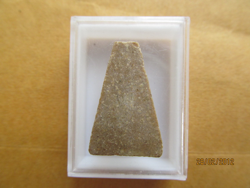 พระพิมพ์ผงสุพรรณ เนื้อผงน้ำมัน ไม่ทราบที่ เริ่ม20บาท **113