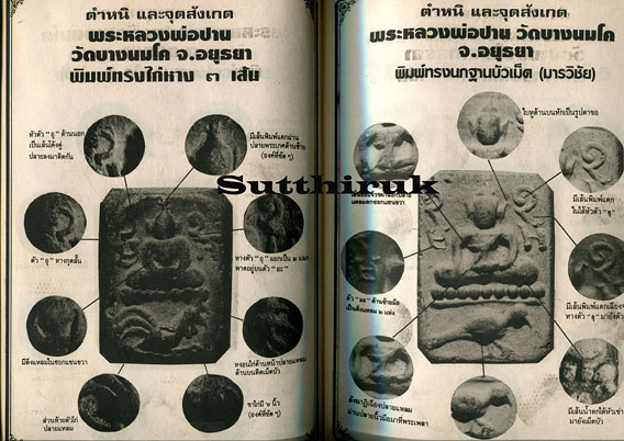 หนังสือ มหาโพธิ์ ชี้เอกลักษณ์ ตำหนิ พระเครื่อง ชุดที่ 2