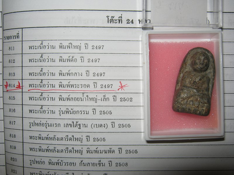 หลวงปู่ทวดพิมพ์พระรอด 2497
