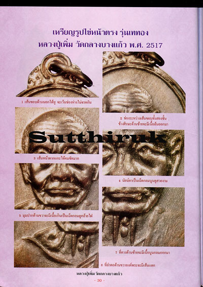 หนังสือ กลเม็ดเคล็ดลับการศึกษาพระเครื่อง หลวงปู่เพิ่ม วัดกลางบางแก้ว จ.นครปฐม (ชี้จุดลับ ตำหนิพิมพ์)