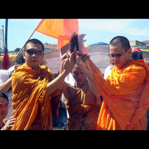 พระเทวราชโพธิสัตว์จตุคามรามเทพ เขากุน๔๕ (หลวงพ่อเขากุนจารใต้ฐาน)