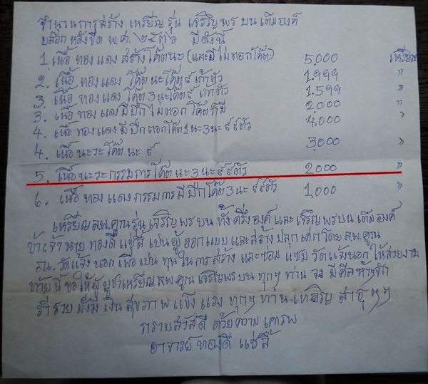 เหรียญเจริญพรบนเต็มองค์ หลวงพ่อคูณ เนื้อนวะ (กรรมการ)