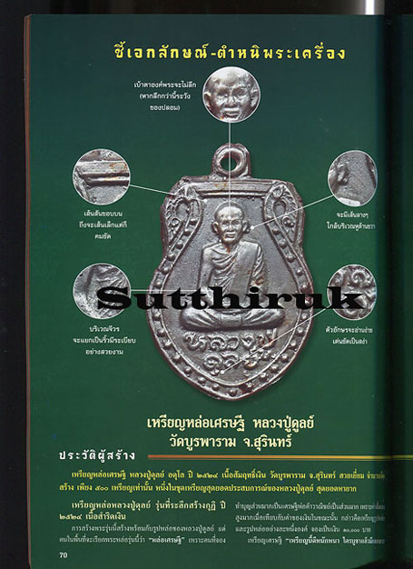 หนังสือ ตำหนิพระ เล่มที่ 3 (ชี้จุดสำคัญและหลักการพิจารณาต่างๆ ของพระเครื่องยอดนิยม)
