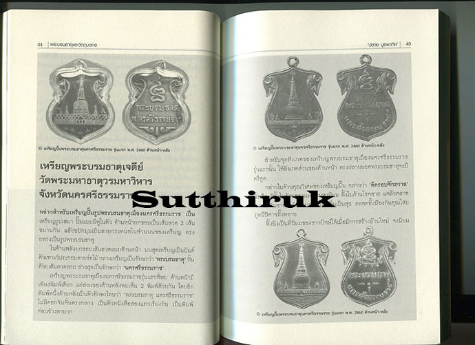 หนังสือ พระบรมธาตุและวัตถุมงคล โดย ปลาย บูรพาทิศ