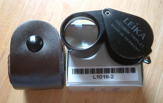 กล้องส่องพระ LEIKA 10X GERMANY ตัวเรือน สีดำ )) +++ เคาะเดียวขั่นต่ำ 650 บาท
