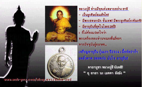 เหรียญรุ่นแรก หลวงปู่สี วัดเขาถ้ำบุนนาค ปี2514 เนื้ออัลปาก้า