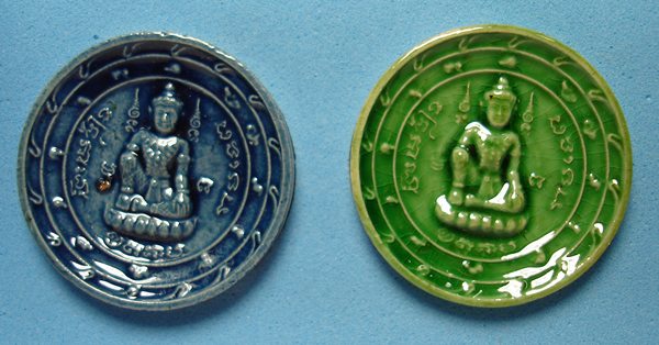 กระดุมเคลือบ ปฐมกษัตริย์ศรีวิชัย-สุวรรณภูมิ 50 อ.เล็ก ฉันท์ทิพย์