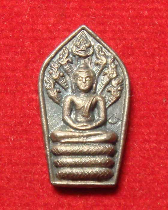 พระปรกพรหมคเณศ รุ่น๑ เนื้อเงิน หลวงพ่อพรหม วัดขนอนเหนือ ปี.๒๕๒๗ พร้อมกล่องเดิมๆ