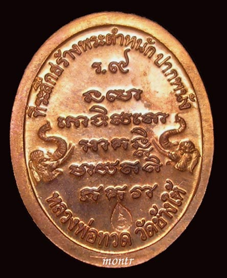 เหรียญหลวงพ่อทวด สร้างพระตำหนักฯ ร.๙ ปากพนัง (สร้างบ้านให้พ่อ)