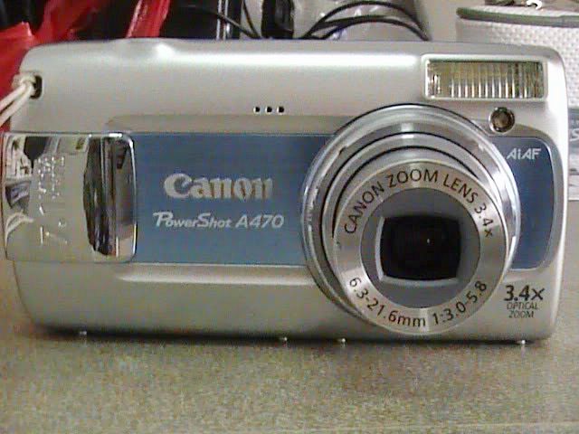 ขาย กล้องดิจิตอล Canon A470 อุปกรณ์ครบชุด มีกล่องเดิม ใช้มาปีกว่า เท่านั้น