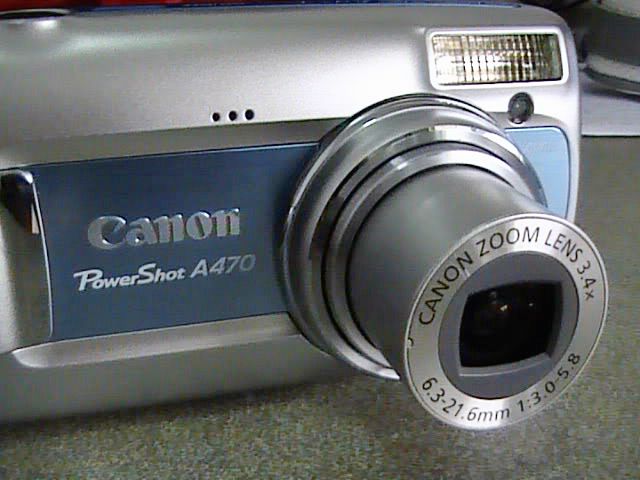 ขาย กล้องดิจิตอล Canon A470 อุปกรณ์ครบชุด มีกล่องเดิม ใช้มาปีกว่า เท่านั้น