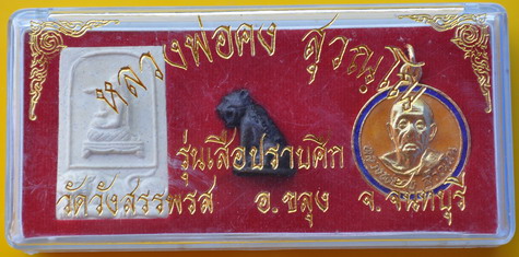 หลวงพ่อคง วัดวังสรรพรส รุ่น เสือปราบศึก 