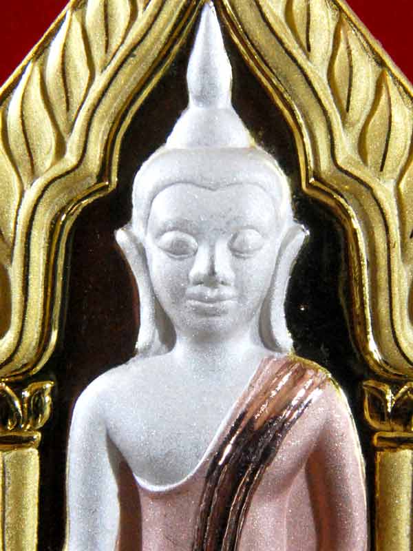 พระขุนแผนหลังกุมารทอง หลวงพ่อพูล วัดไผ่ล้อม เนื้อสามกษัตริย์ พร้อมกล่องเดิมๆ จากวัด
