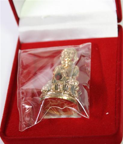 พระกริ่งพรหมรังสี เนื้อนวะ ก้นอุดกริ่ง หลวงปู่นาม วัดน้อยชมภู่