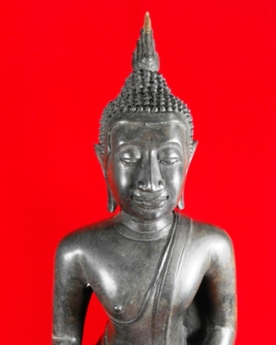 พระบูชาพิมพิ์อู่ทอง เนื้อสัมริด หน้าตัก 9นิ้ว