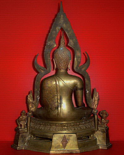 -+ พระพุทธชินราชบูชา หน้าตัก 9 นิ้ว ฐานฉลุ ซุ้มถอดได้ สวยมากค่ะ +- 