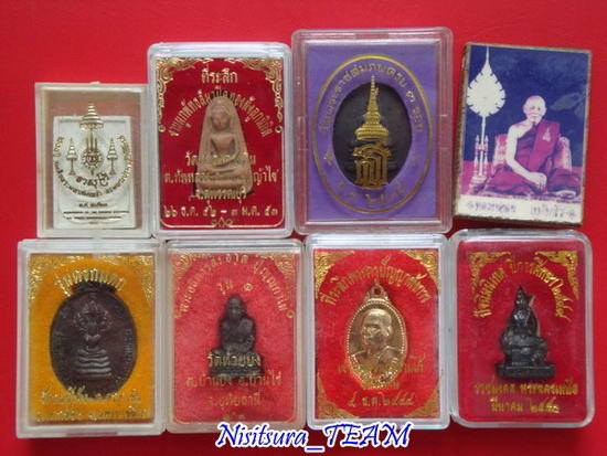 (((วัดใจ100เดียวแดง))) รวมพระชุด 8องค์