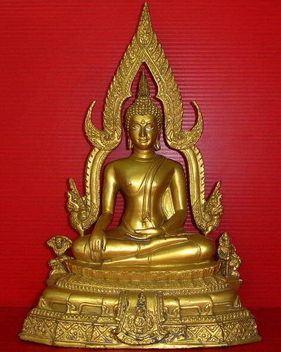  -+ พระพุทธชินราชบูชา ภปร. วัดเขาพระ อ.โพธาราม จ.ราชบุรี หน้าตัก 5 นิ้ว +- 
