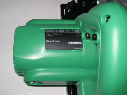 เลื่อยวงเดือนไฟฟ้า HITACHI รุ่น C7 SS ขนาด 7 นิ้ว เคาะเดียวครับ A 014