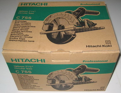 เลื่อยวงเดือนไฟฟ้า HITACHI รุ่น C7 SS ขนาด 7 นิ้ว เคาะเดียวครับ A 014