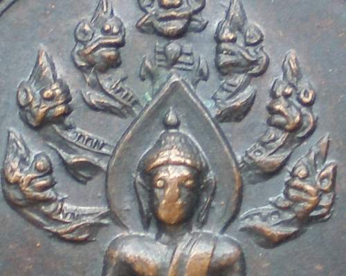  เหรียญนาคปรกจเรตำรวจ ท่านเจ้าคุณนรฯ ดาวกระจาย