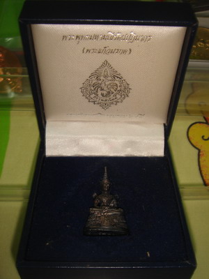 พระแก้วมรกต กรมสรรพสามิต จัดสร้าง เนื้อเงิน พร้อมกล่องเดิม