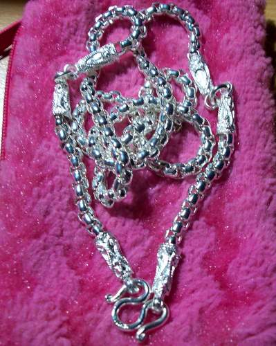 {^@^} เพื่อคุณจริงๆเลย 26 ///// สร้อยเงินแท้ สามห่วง ****++แดง 199 บาท จัดให้ตามคำเรียกร้องแล้วครับ