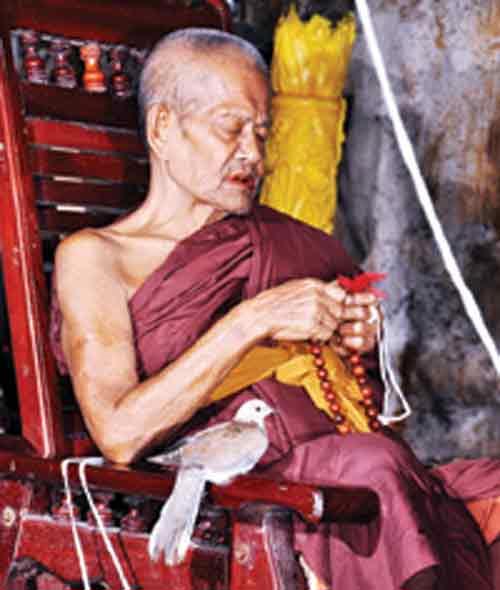 แมงปอเรียกทรัพย์ หลวงพ่อจักรวัดถ้ำเขารังไก่ ชัยนาท