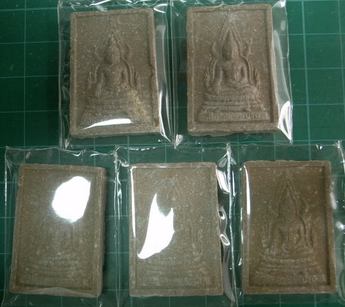 หลวงปู่แผ้ว ปวโร 11 องค์รวด