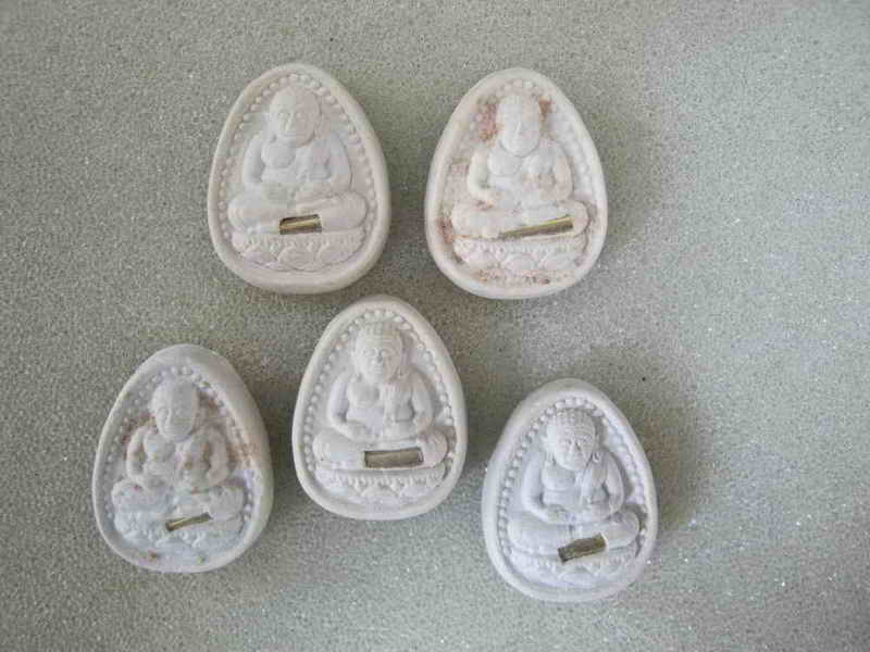 ((ขอF/B))ขอวัดใจเลยครับ 100 บาทพระสังกังจาย์ยเนื้อผง หลวงพ่อคูณ (5องค์)