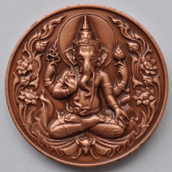 พระพิฆเนศปางประทานพร หุ่นละครเล็ก โจหลุยส์ จัดสร้าง
