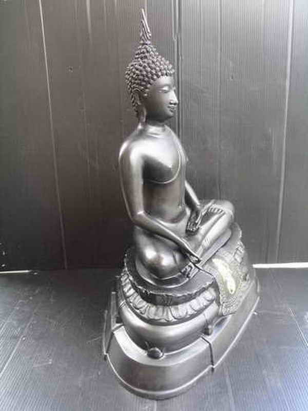@@@@ พระบูชา ภปร กฐินต้น หน้าตัก9นิ้ว ปี2506 ((ย้อนยุค))) เนื้อทองเหลืองสวยงามครับ