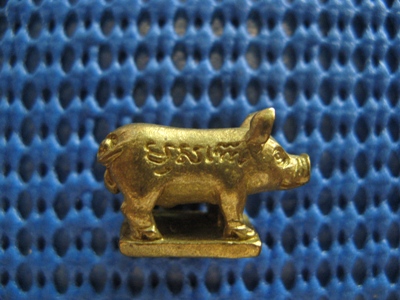 หมูมหาลาภปี38 เนื้อปลอกลูกปืน หลวงพ่อสาครวัดหนองกรับ