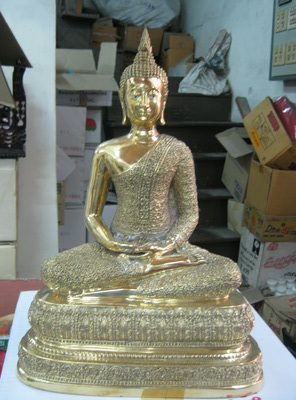 พระพุทธลายดอกหน้าตัก 9 นิ้ว