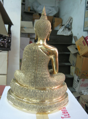พระพุทธลายดอกหน้าตัก 9 นิ้ว