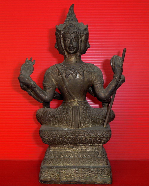 * * * รูปหล่อบูชาพระพรหม สูง 8.5 นิ้ว * * *